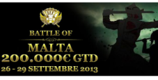 Conquistati un posto per il “Battle of Malta” su Titanbet a partire da 1 Titanbet point!