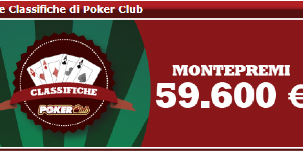 Giugno rovente su Pokerclub: 59.600€ di montepremi con le classifiche Sit’n Go!