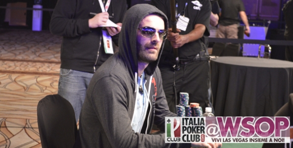 Sergio Castelluccio arriva al day 7 del Main Event WSOP!