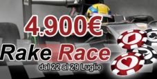 Rake Race su PokerYES: 4900 € in palio!