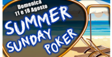 Circuito iPoker: l’11 e il 18 Agosto si gioca il “Summer Sunday” da 25.000€ GTD!