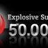 Explosive Sunday: “ILOVEFAKETITS” primo in classifica, Enrico Tau vince l’High Roller