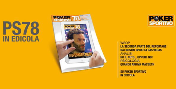 Poker Sportivo n.78 in edicola!