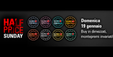 Half Price Sunday su PokerStars: il 19 gennaio gioca i domenicali a metà prezzo!