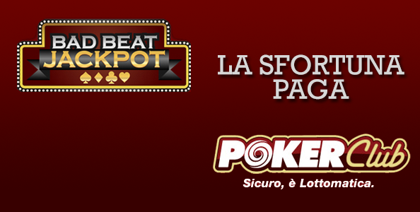 Bad Beat Jackpot da record su Poker Club! Sfiorati 450.000€: cosa può comprare un colpo di sfortuna…
