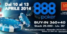 888 Poker al Casinò di Venezia: segui il Social Blog di ItaliaPokerClub