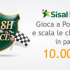 Cash Race su Sisal Poker: 10.000€ in palio!
