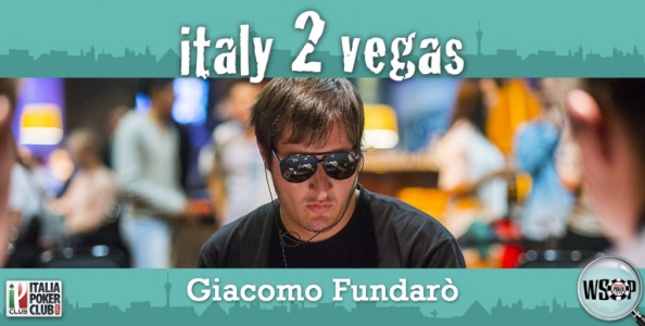 Giacomo Fundarò sulle WSOP 2014: “Preferisco vincere il braccialetto a Melbourne”
