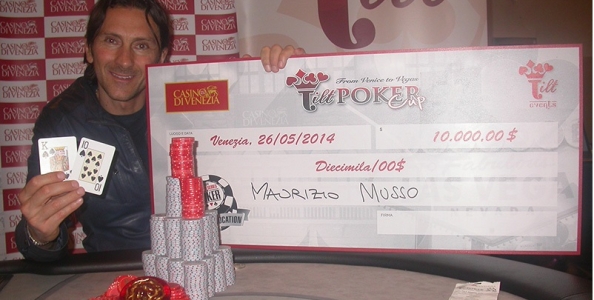 Maurizio Musso trionfa a Venezia: è sua la Tilt Poker Cup!