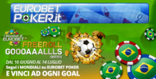 Segui i mondiali con Eurobet: ogni goal vale 10€!!