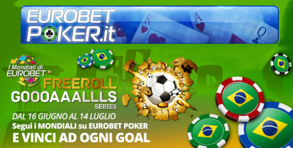 Segui i mondiali con Eurobet: ogni goal vale 10€!!