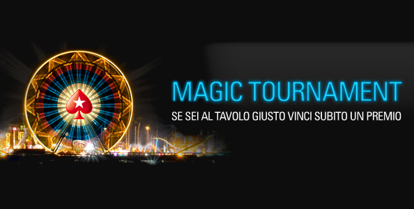 Partecipa ai Magic Tournament di Pokerstars: per te tanti bonus extra!