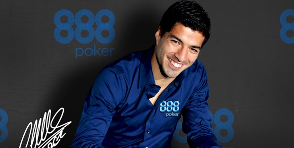 Luis Suarez resta a bocca asciutta: 888poker lo licenzia!