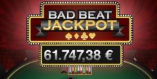 Bad Beat Jackpot da record su Poker Club: 61.747€ ad un tavolo NL25!