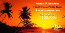 Gioca GRATIS l’Eldorado 100.000€ grt. con noi!