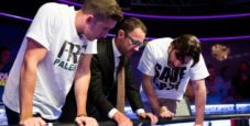 Polemica sulle maglie pro-Palestina di Busquet e Colman al Super High Roller EPT: “In futuro le proibiremo”