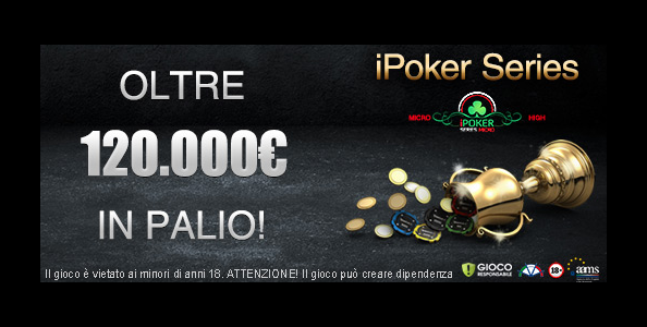 Arrivano le iPoker Series su Titanbet: tanti tornei per tutti con un montepremi garantito di 120.000€!