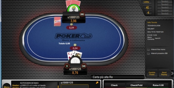 Nuova versione del software in arrivo su Poker Club: ecco il restyle grafico in corso d’opera