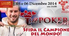Tilt Poker Cup sesta edizione: il campione del mondo Davide Suriano presente all’Heads-Up Challenge