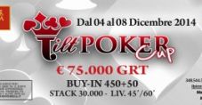 Torna la Tilt Poker Cup a Venezia: dal 4 all’8 dicembre tanti tornei… e l’Heads-up Challenge!