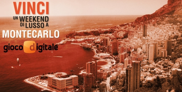 Vinci un week-end di lusso a Montecarlo con Gioco Digitale