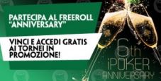 Paddy Power festeggia il sesto anniversario di iPoker con il freeroll “Anniversary 5.000€ FR”
