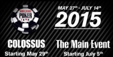 WSOP 2015, prime anticipazioni: la novità è il “The Colossus”, 565$ di buy-in per 5 milioni garantiti!