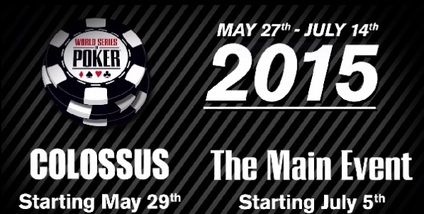 WSOP 2015, prime anticipazioni: la novità è il “The Colossus”, 565$ di buy-in per 5 milioni garantiti!