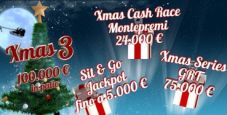 Che Natale su Poker Club: con Xmas 3 più di 100.000€ garantiti tra tornei, cash e sit’n’go!