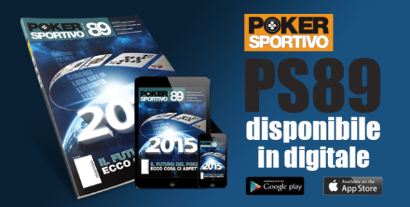 Poker Sportivo n.89 nello store del tuo tablet e presto in edicola!
