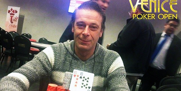 Venice Poker Open: il primo evento del 2015 lo vince Luciano Prevedello Delli Santi