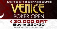 Venice Poker Open: il primo torneo del 2015 targato Tilt Events presso il casino di Venezia