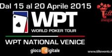 Il programma completo del WPT National Venezia di metà aprile: è già caccia al titolo!