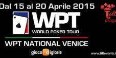 Il programma completo del WPT National Venezia di metà aprile: è già caccia al titolo!