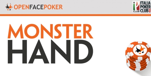 Le monster hands nell’Open Face Poker