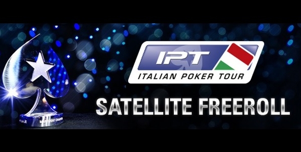PokerStars.it lancia gli IPT Satellite Freeroll: un pacchetto in palio dopo ogni tappa!