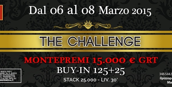 A Venezia è tempo di “The Challenge”: organizzazione Tilt Events, 15.000 euro garantiti!