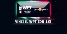 Partecipa ai SNG e ai freeroll di GDpoker: in palio ticket gratuiti per volare al WPT National Venezia!