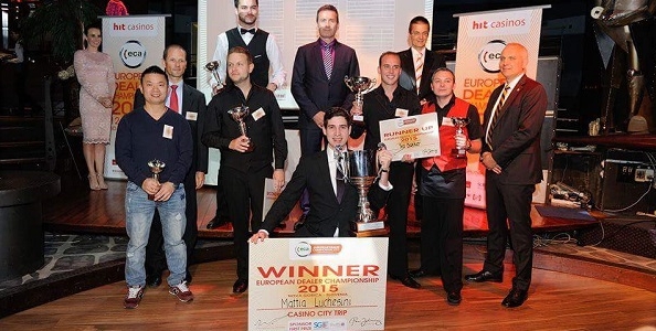 Il miglior dealer d’Europa è italiano: Mattia Luchesini trionfa nella competizione internazionale a Nova Gorica!