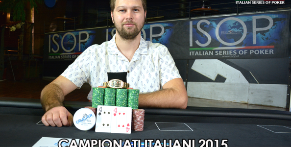 ISOP: David Urban si impone nel Main Event, Bravin ‘campione italiano 2015’! Delude Mattia nel PRO