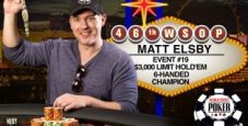 WSOP – Braccialetto Limit per Elsby, Pescatori out nel 2-7 Draw