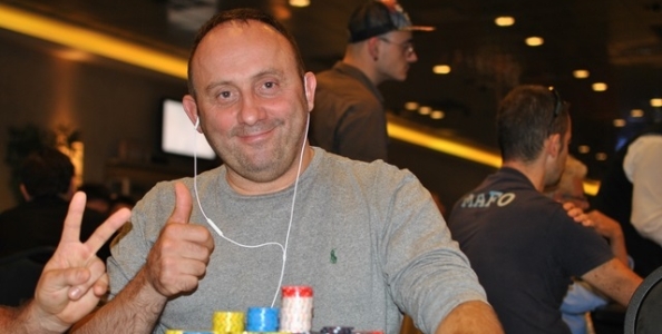 Venetian Game X – 913 entries, in 246 al day2: Mirco Ferrini massive chipleader