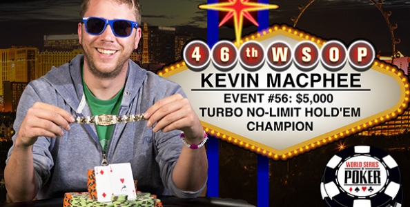 WSOP – Delusione azzurra nel Turbo vinto da MacPhee. Mercier getta al vento il braccialetto nell’Omaha Championship.