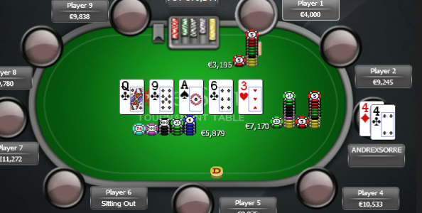 Guerra di click-raise con push al river in bluff: il thinking process di Andrea ‘ANDREXSORRE’ Sorrentino