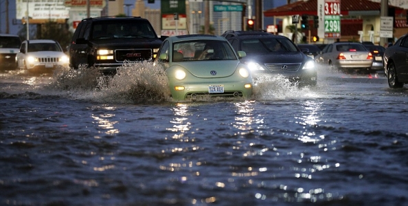 Pazza tempesta su Las Vegas, piove anche dentro al Rio: sospeso il Main Event WSOP!