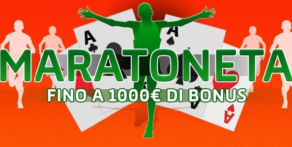 Su GDpoker arriva la promozione Maratoneta: partecipa e vinci fino a 1000€!