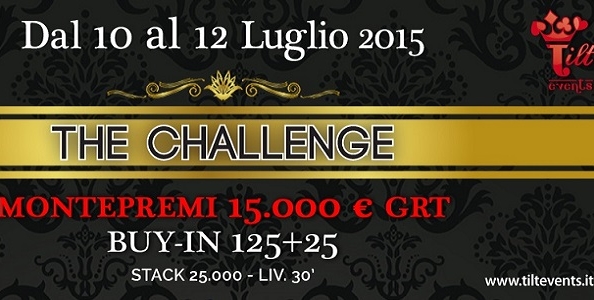A Venezia sbarca il The Challenge targato Tilt Events: prima edizione dal 10 al 12 luglio con 15.000€ GTD!