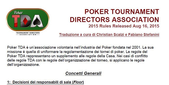 Ecco il nuovo regolamento del poker: last card off the deck e pile da venti le novità principali