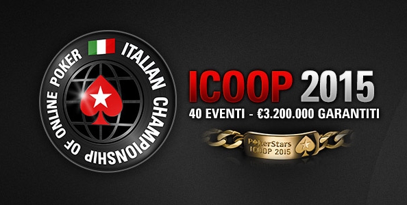 ICOOP 2015 su PokerStars: in arrivo 40 eventi per un montepremi di oltre tre milioni di euro!