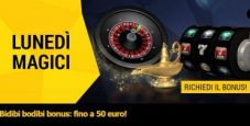 I Lunedì Magici di bwin casinò: in palio un bonus del 30% fino ad un massimo di 50€!